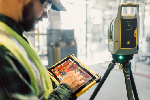 Наземный лазерный 3D-сканер Trimble X9 + T10x + Perspective