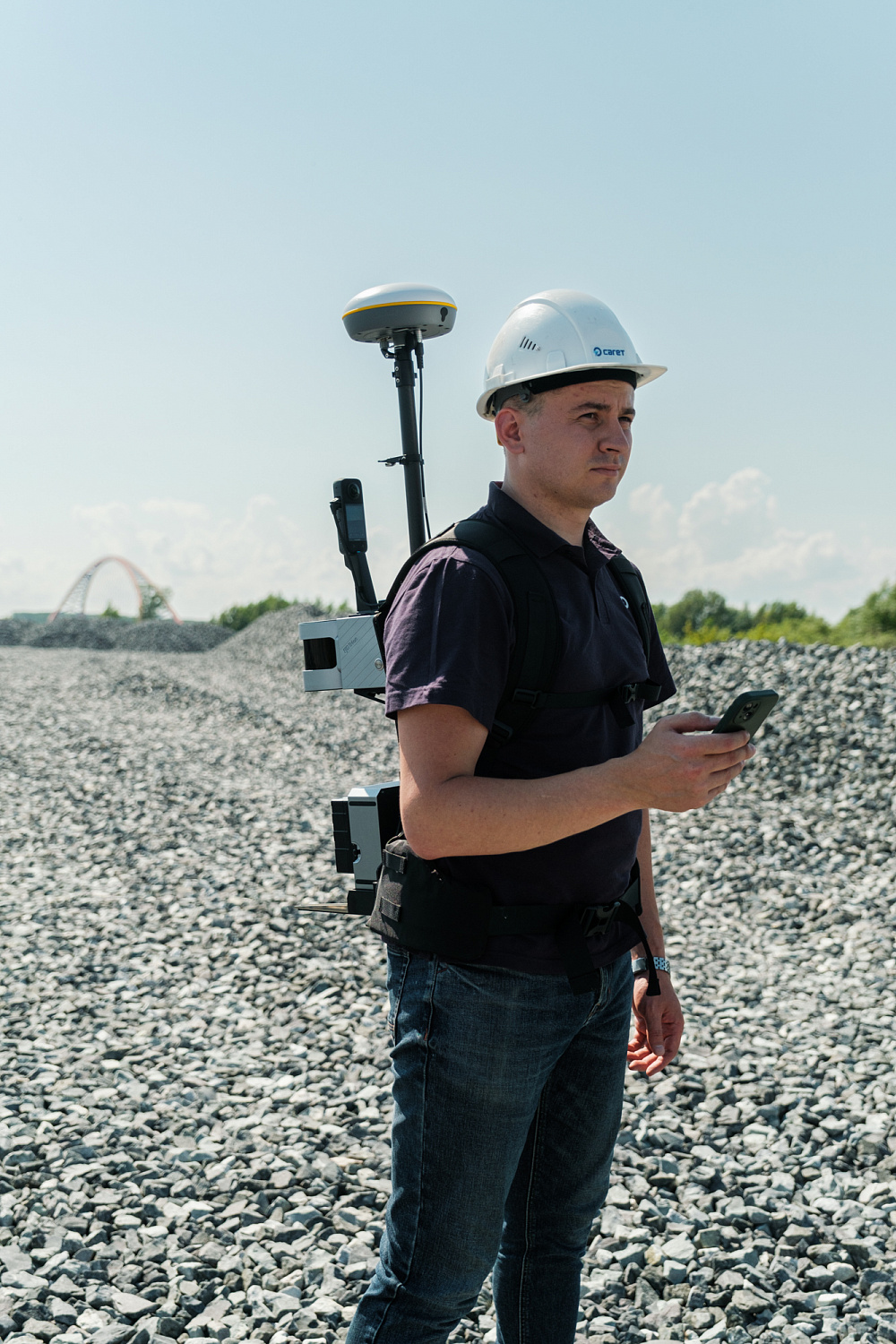 Рюкзак с GNSS для сканера NAVMOPO S1