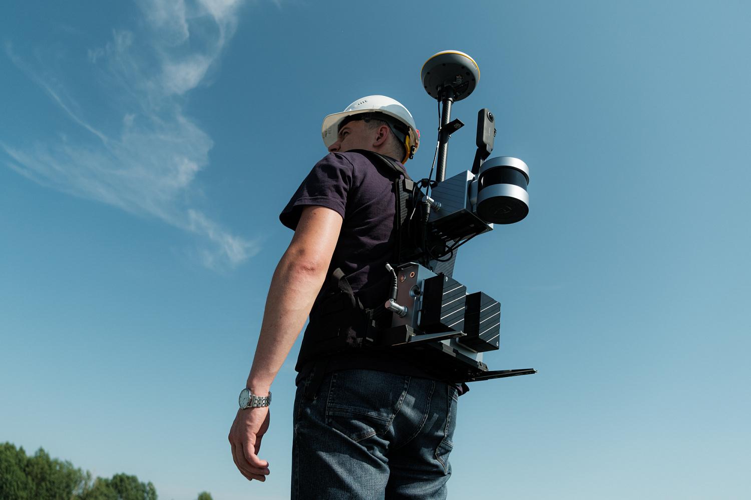 Рюкзак с GNSS для сканера NAVMOPO S1