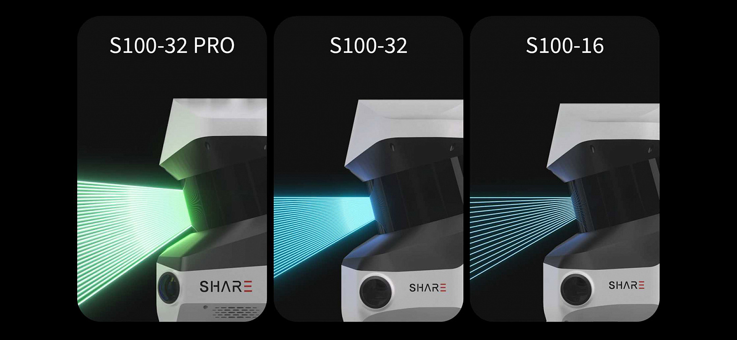 Лазерный сканер Slam SHARE S100-32